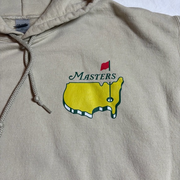 2024 Masters Hoodie | Augusta | Beige | Size Medium - Picture 4 of 8